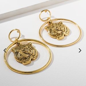 Vanessa Mooney- THE LATIFAH TIGER EARRINGS